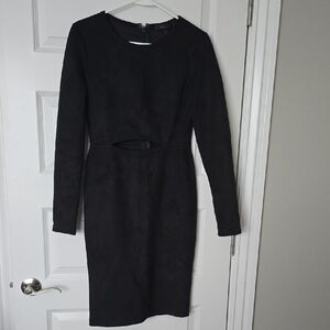 BCBGMaxAzria Black Long Sleeve Dress